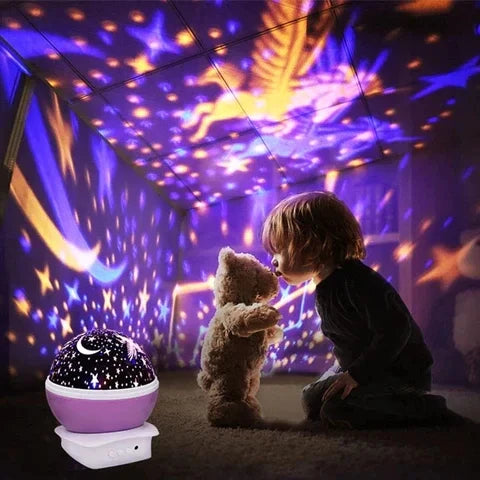 Luminária Projetor Estrelar 360°