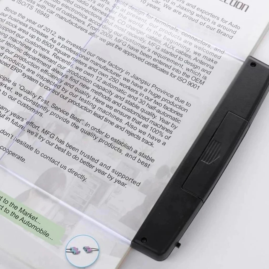 Luminária Leitura Noturna Acrílica